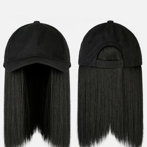 Baseball cap wig